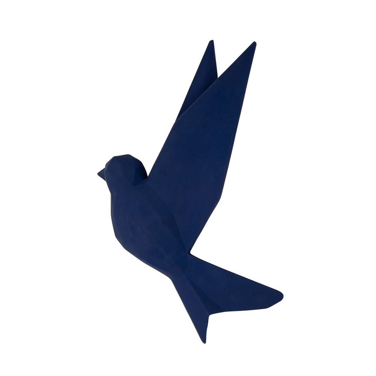 Kingston Living Origami Bird Wall Decoration - 12.75" - Blue